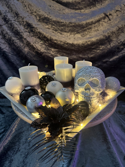 Adventskranz Totenkopf