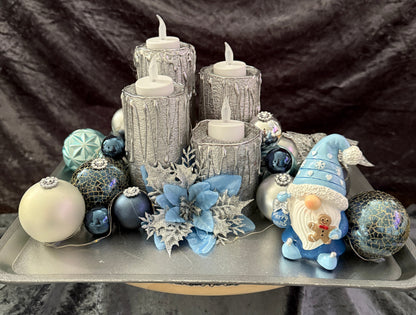 Adventskranz Wichtel