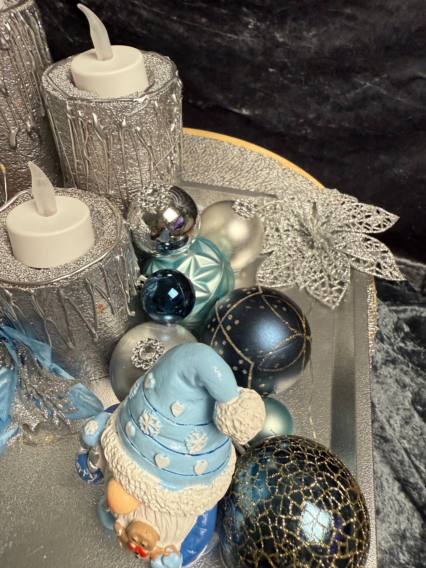 Adventskranz Wichtel