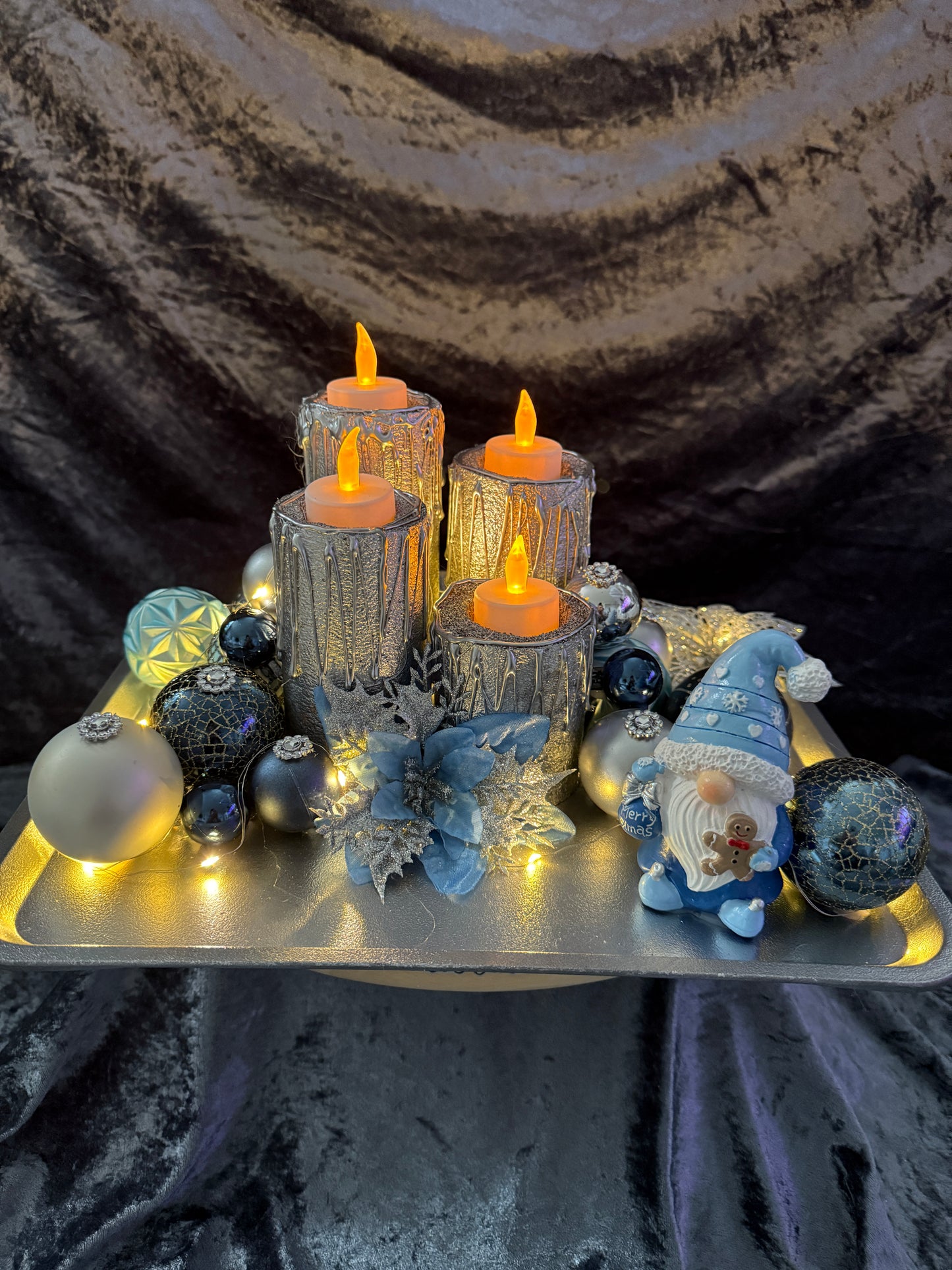 Adventskranz Wichtel