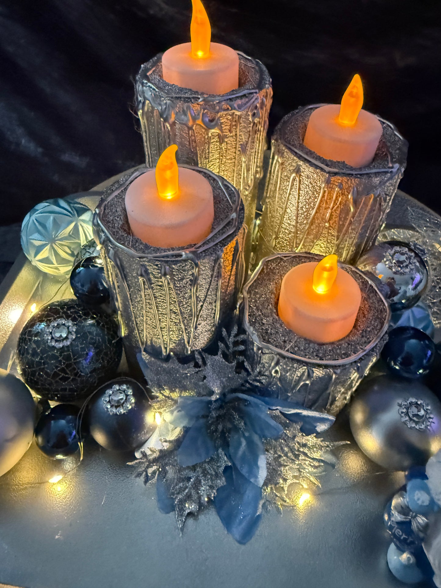 Adventskranz Wichtel