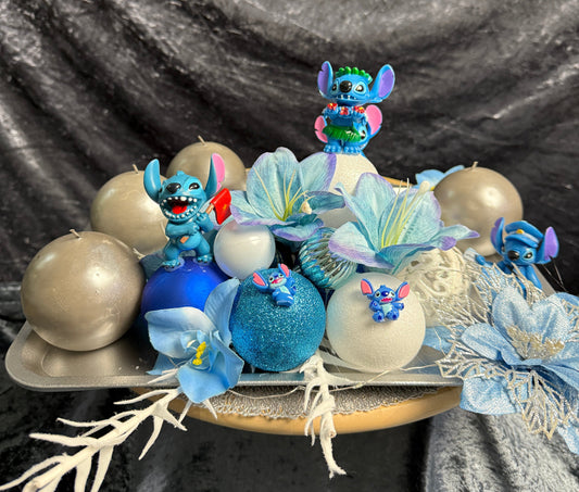 Adventskranz Blue Wonder