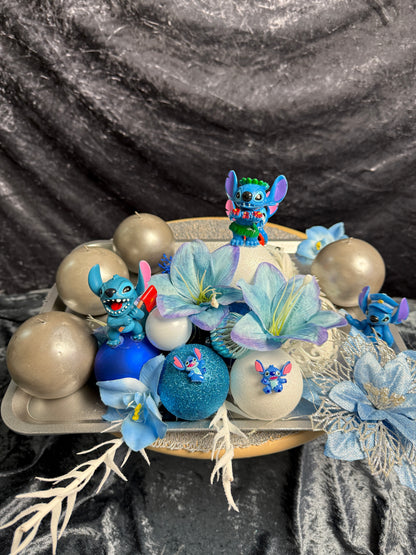 Adventskranz Blue Wonder