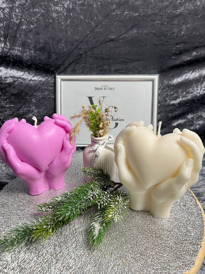 Große Kerze Herz Love