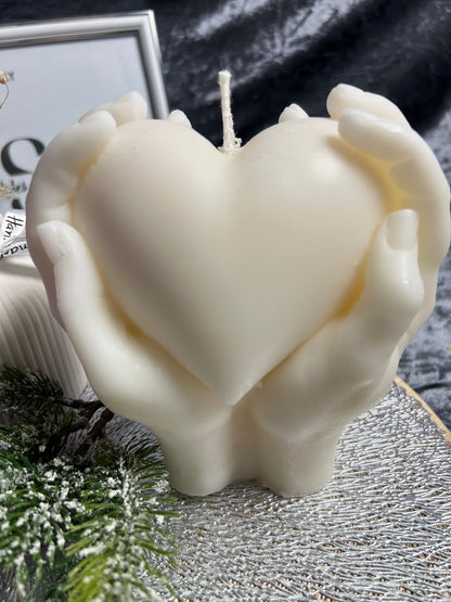 Große Kerze Herz Love