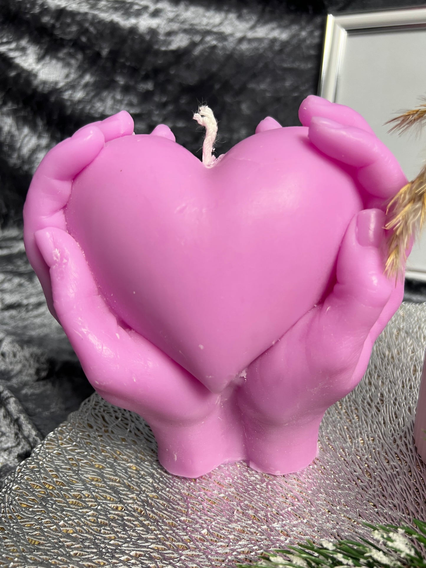 Große Kerze Herz Love