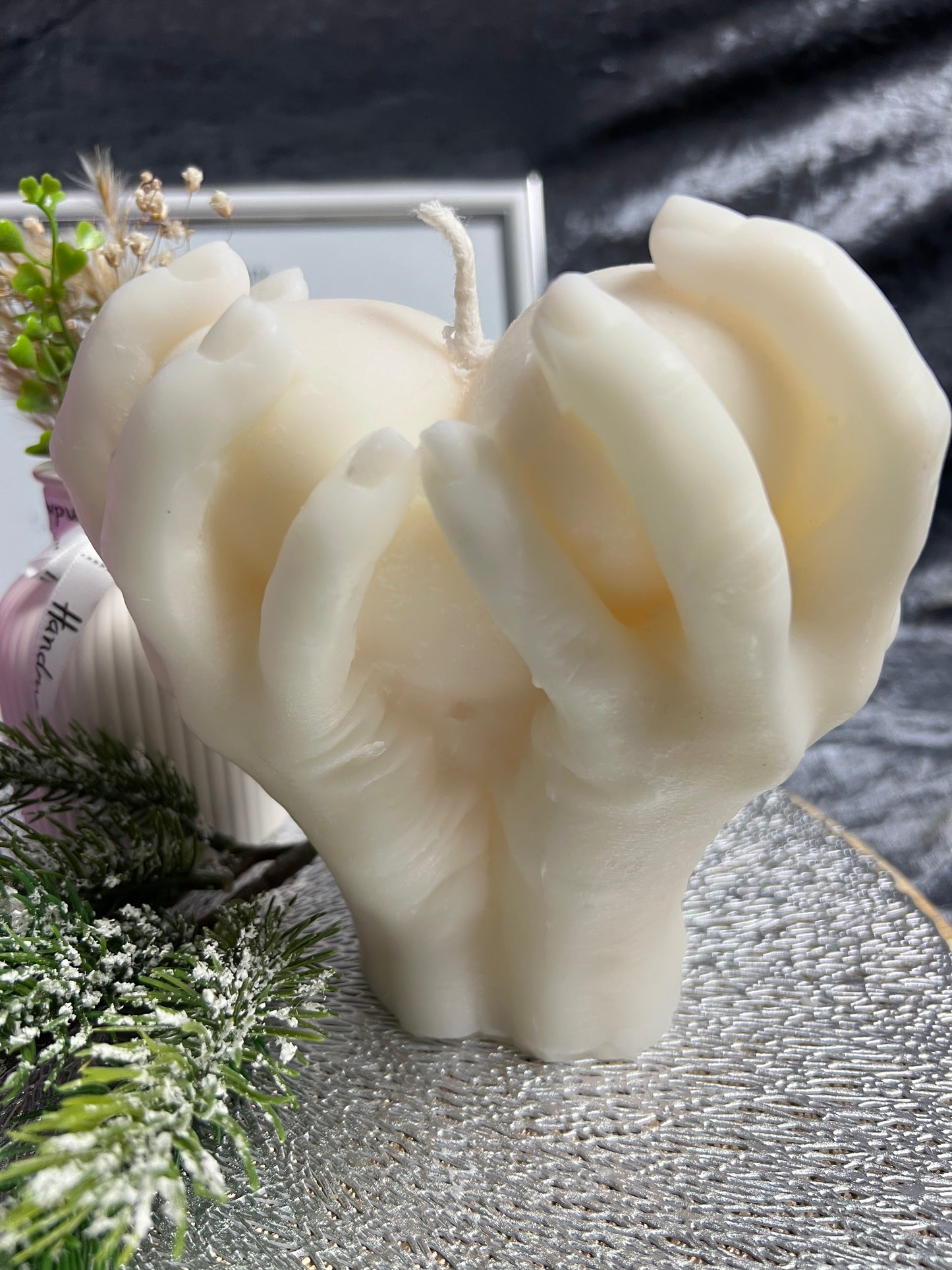 Große Kerze Herz Love