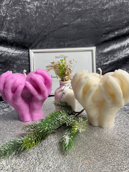 Große Kerze Herz Love