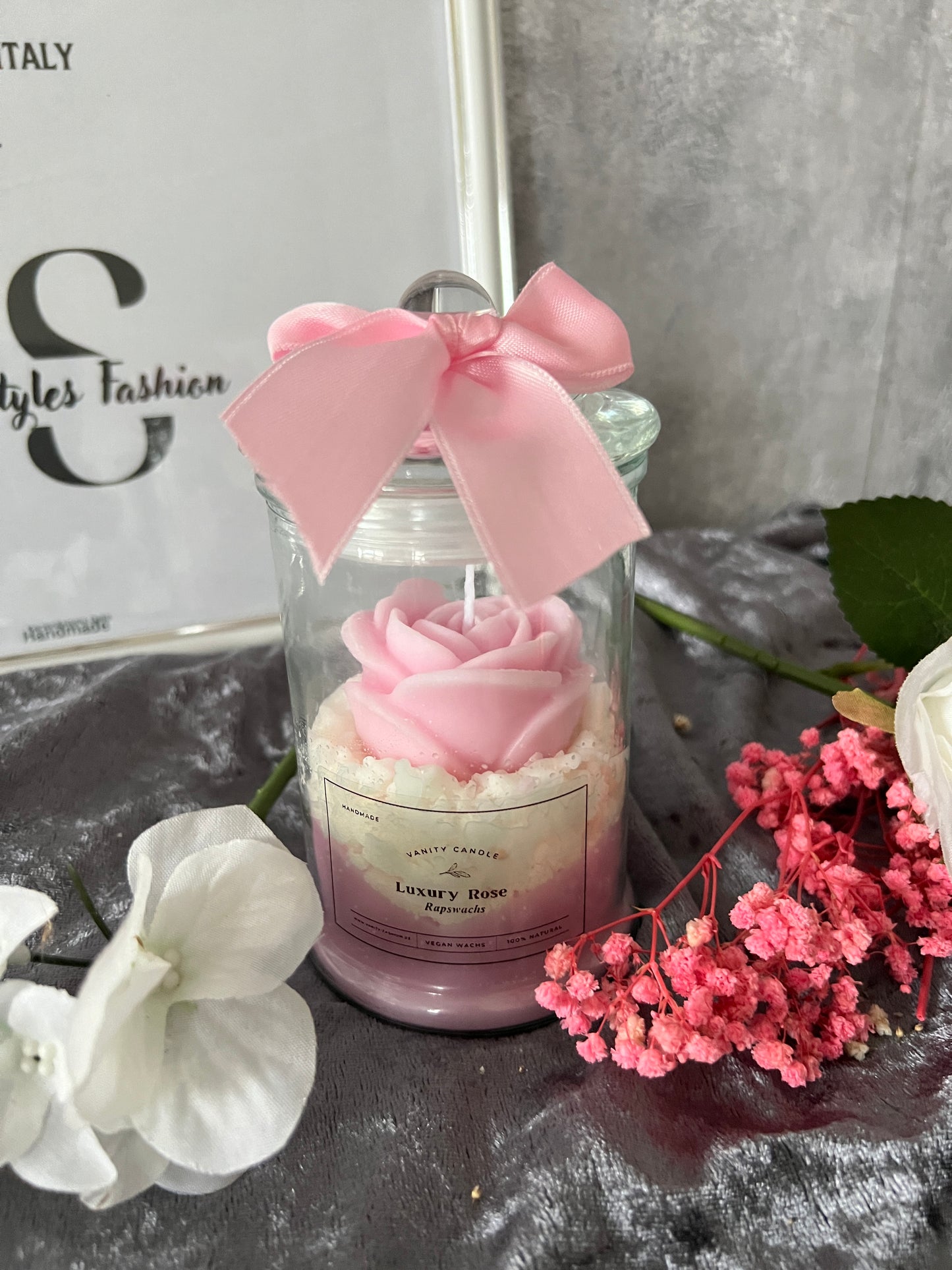 Luxury Candle Rose