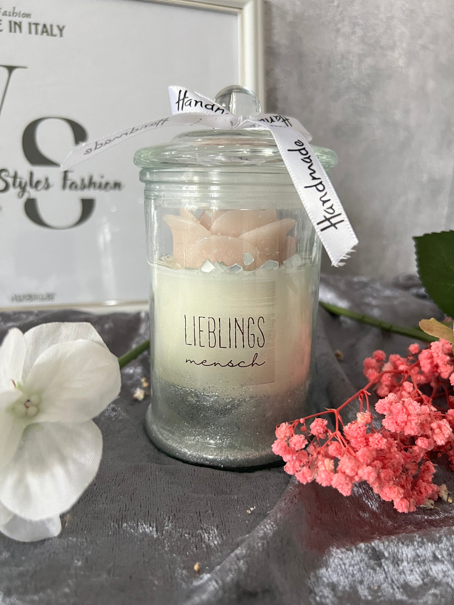Luxury Candle Rose