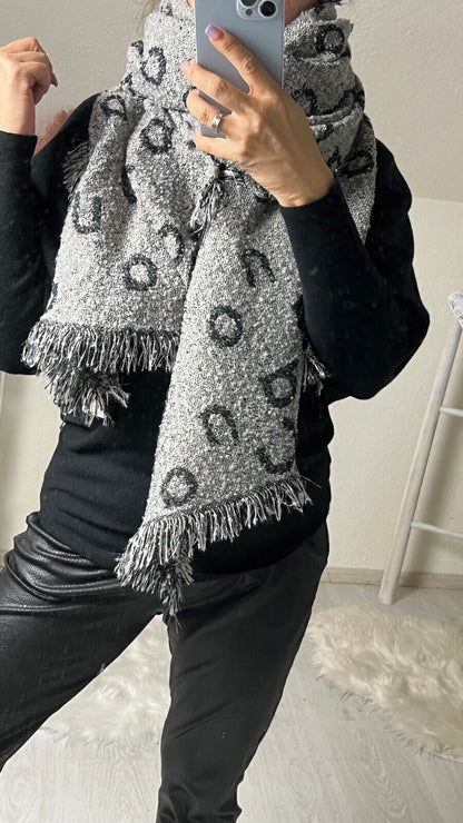 Riesiger Kuschel Wende Schal Wendy