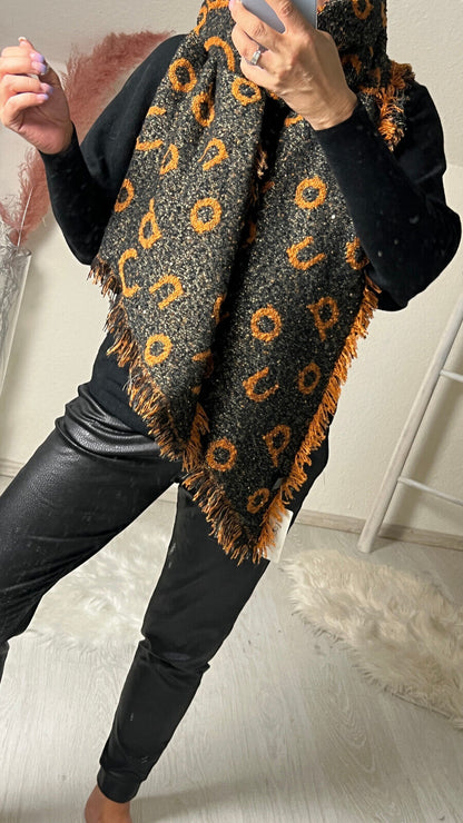 Riesiger Kuschel Wende Schal Wendy