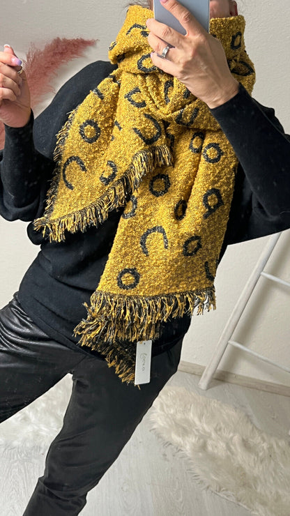 Riesiger Kuschel Wende Schal Wendy