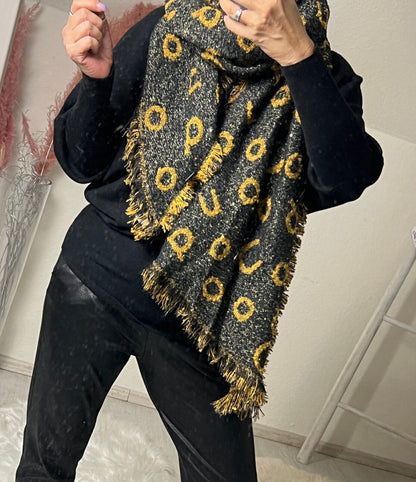 Riesiger Kuschel Wende Schal Wendy